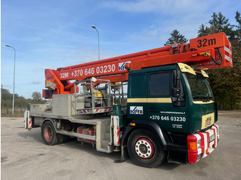 Truck mounted aerial platform MAN