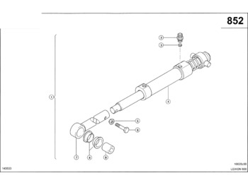 Hydraulic cylinder CLAAS