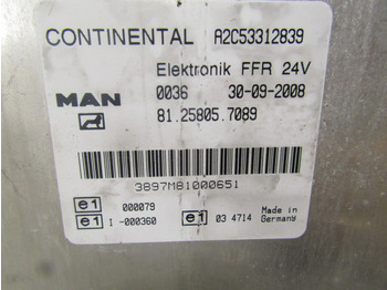 Electrical system for Truck MAN TGM FFR UNIT 81.25805.7089: picture 2