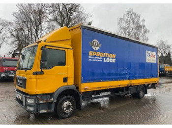 Curtainsider truck MAN TGM 12.250