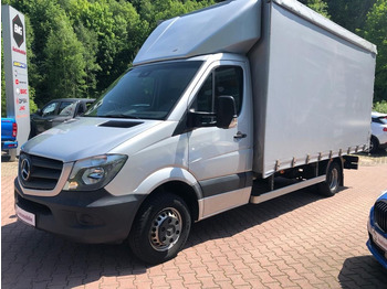 Curtainsider truck MERCEDES-BENZ Sprinter 516