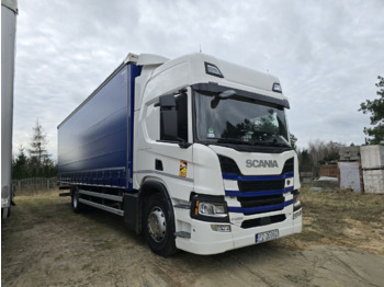 Curtainsider truck SCANIA P 280