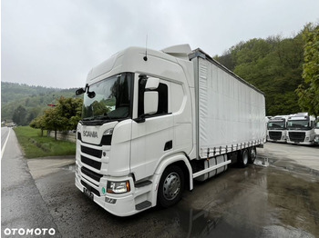 Curtainsider truck SCANIA R 410