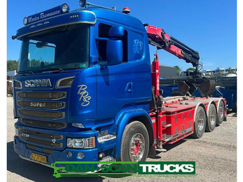 Crane truck SCANIA R 730