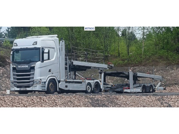 Autotransporter truck SCANIA S 580