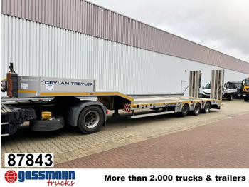 Low loader semi-trailer