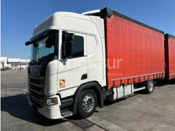 Curtainsider truck SCANIA R 450