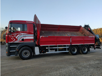 Tipper, Crane truck MAN Man 26.440 6x4 HDS HIAB 166 B-3 DUO Wywrotka Meiller 2-stronna: picture 2