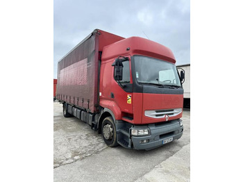 Curtainsider truck RENAULT Premium