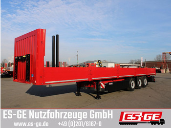 New Dropside/ Flatbed semi-trailer Kögel Multi Chassis, verstärkt, Bordwände: picture 2