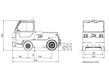 Baggage tractor TLD Tractor JET16: picture 3