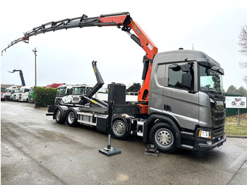 Crane truck SCANIA R 450