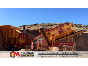 Mobile crusher GENERAL MAKİNA