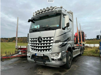 Timber truck MERCEDES-BENZ Arocs