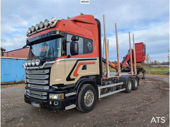 Timber truck SCANIA R 580