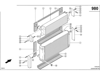 Radiator CLAAS