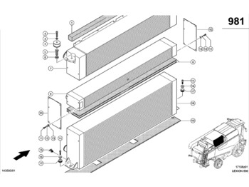 Radiator CLAAS