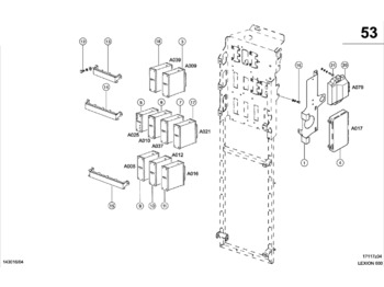 Electrical system CLAAS