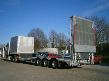 Low loader semi-trailer