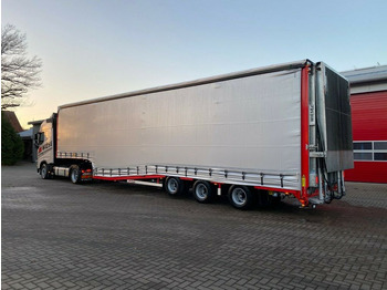 Low loader semi-trailer