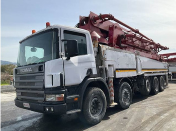 Concrete pump truck SCANIA 124