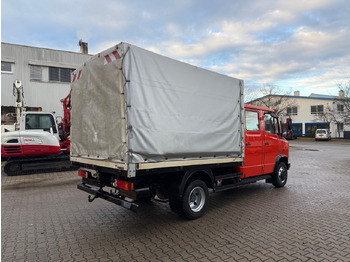 Curtainsider truck Mercedes-Benz 816 Vario Doka Pritsche Plane 2x AHK: picture 3