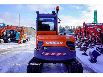 Mini excavator Doosan DX60LCR VARUSTEPAKETILLA: picture 4