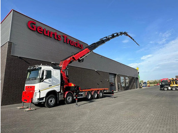 Crane truck, Dropside/ Flatbed truck Volvo FH 540 10X4 + FASSI F1650RAL.2.28 + JIB L616L KR: picture 2