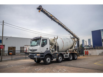 Concrete mixer truck RENAULT Kerax 410