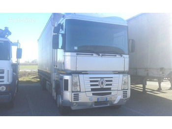 Curtainsider truck RENAULT Magnum 480