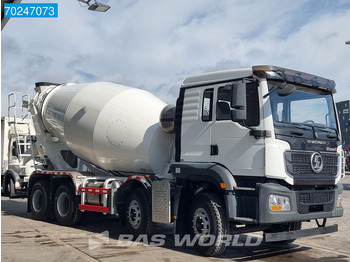 New Concrete mixer truck SHACMAN M3000 S 8X4 8m3 Liebherr mixer Manual Big-Axle Steelsuspension: picture 4