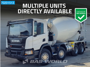 Concrete mixer truck SCANIA P