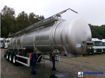 Tank semi-trailer Parcisa Chemical tank inox L4BH 21.2 m3 / 1 comp + pump / ADR 24/02/24: picture 2