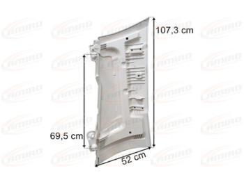 New Aerodynamics/ Spoiler for Truck DAF XG XG+ CABIN AIR CORNER RIGHT: picture 2