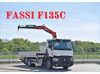 Crane truck RENAULT C 380