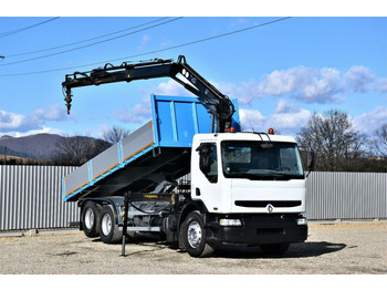 Crane truck RENAULT Premium 270