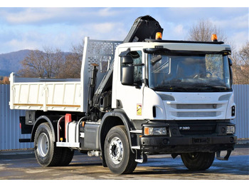 Crane truck, Tipper Scania P320 Kipper 3,90m *BORDMATIC*HIAB 122B-2DUO* TOP: picture 3