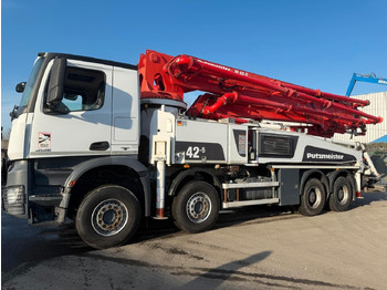 Concrete pump truck MERCEDES-BENZ Arocs 4145