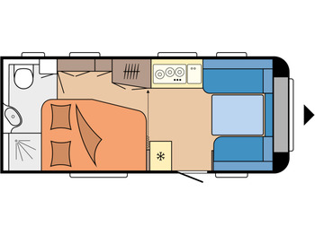 Caravan HOBBY DE LUXE 495 WFB