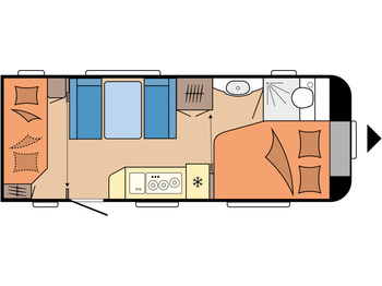 Caravan HOBBY DE LUXE 540 KMFe