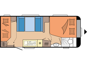 Caravan HOBBY DE LUXE 560 KMFe