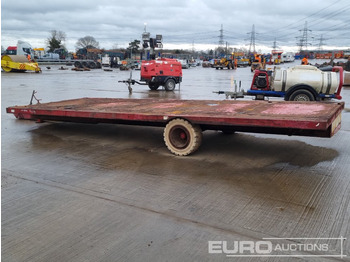 Farm trailer CLS 4.5 Ton Single Axle Drawbar Flatbed Trailer: picture 2