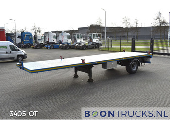 Dropside/ Flatbed semi-trailer Schmitz Cargobull SKO 10 PLATTE BAK | TWISTLOCKS 20ft * L 900 cm * KENTEKEN LANGZAAM VERKEER: picture 5