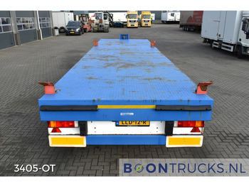 Dropside/ Flatbed semi-trailer Schmitz Cargobull SKO 10 PLATTE BAK | TWISTLOCKS 20ft * L 900 cm * KENTEKEN LANGZAAM VERKEER: picture 2