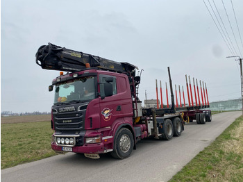 Timber truck SCANIA R 500