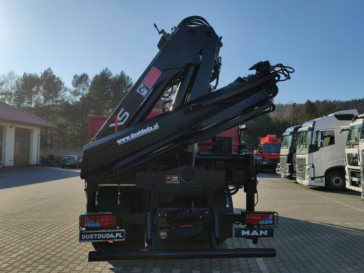 Tipper, Crane truck MAN Man 26.440 6x4 HDS HIAB 166 B-3 DUO Wywrotka Meiller 2-stronna: picture 13