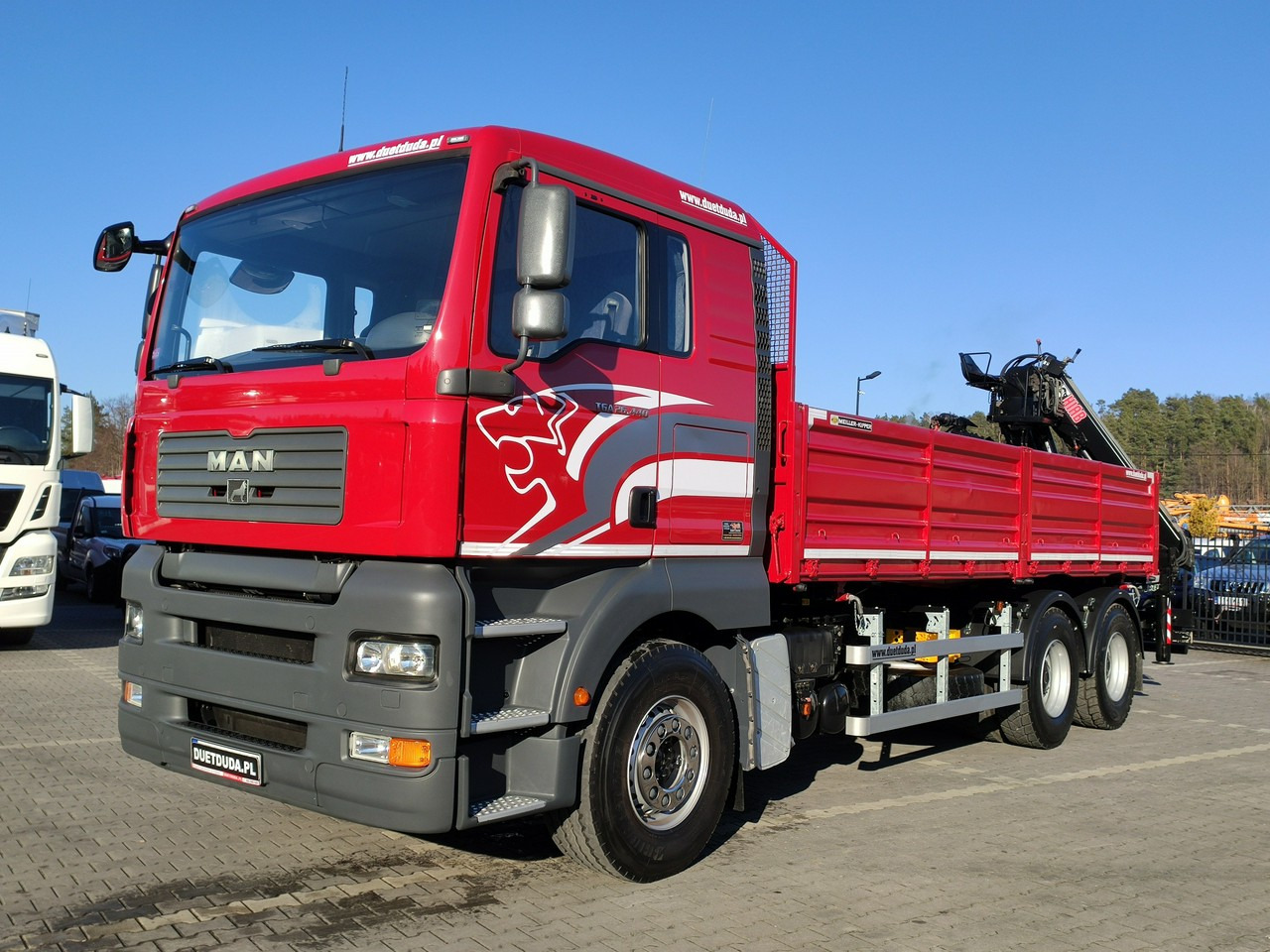 Tipper, Crane truck MAN Man 26.440 6x4 HDS HIAB 166 B-3 DUO Wywrotka Meiller 2-stronna: picture 6