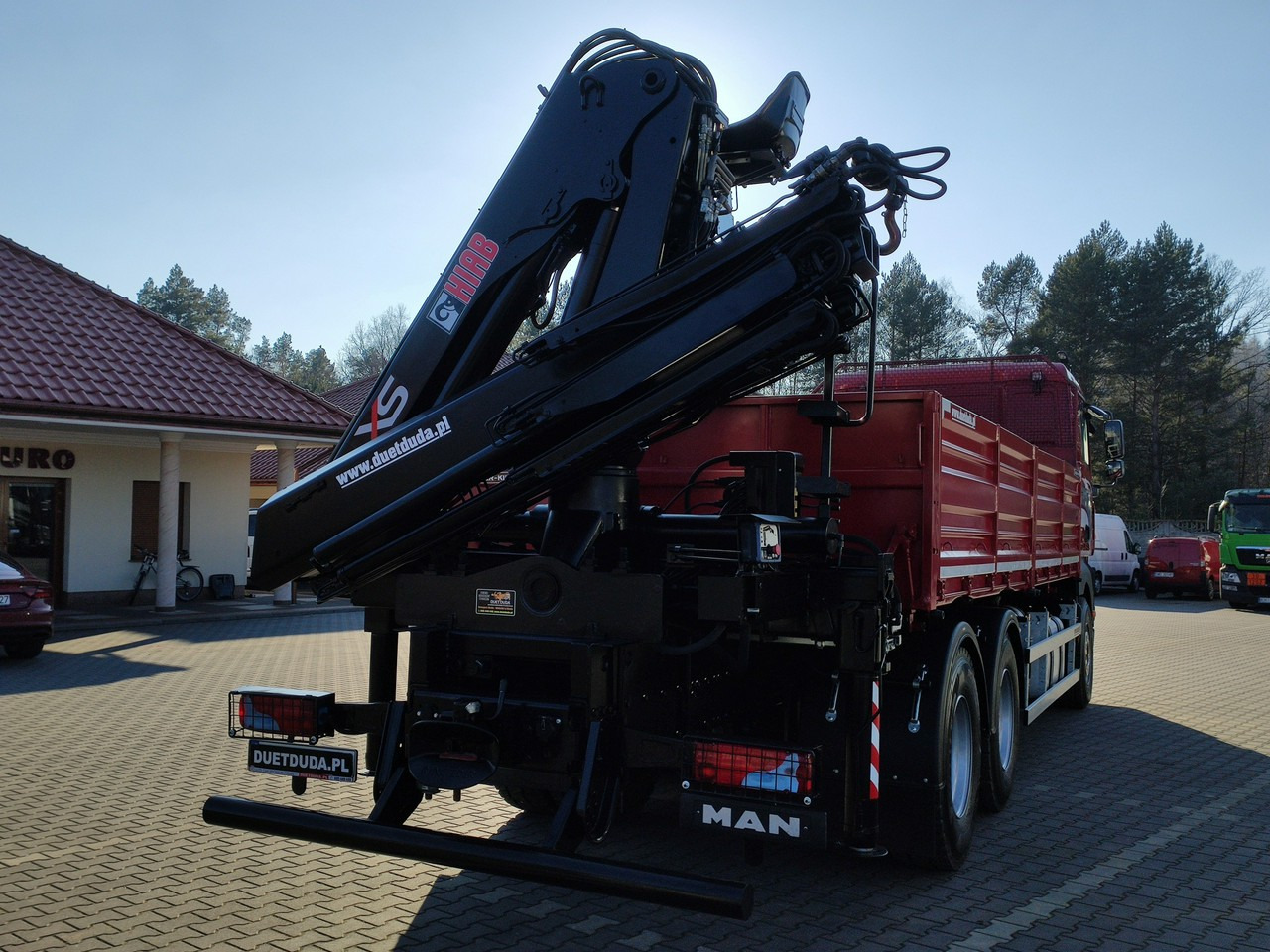 Tipper, Crane truck MAN Man 26.440 6x4 HDS HIAB 166 B-3 DUO Wywrotka Meiller 2-stronna: picture 14