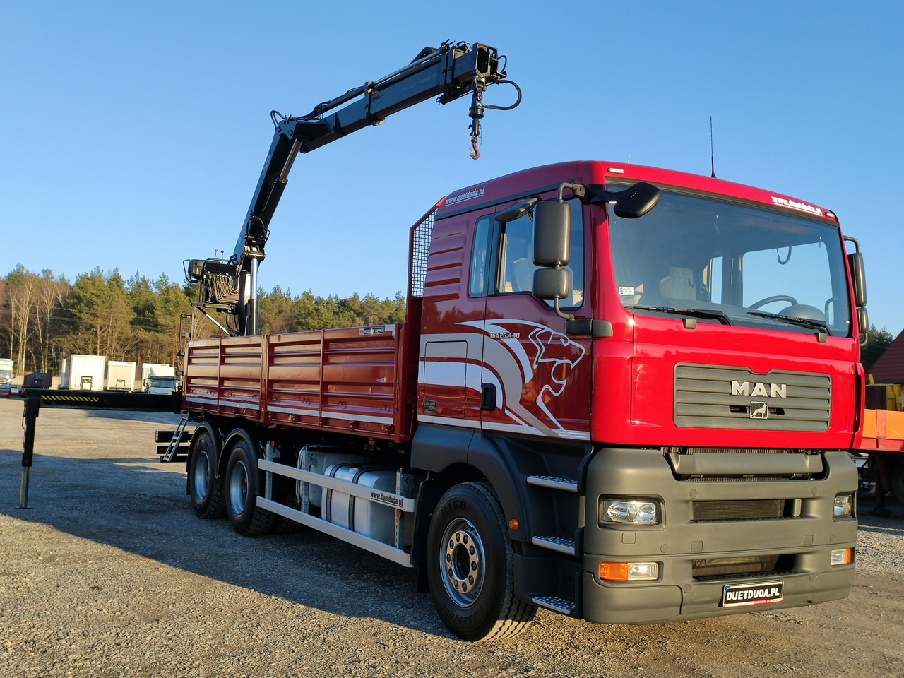 Tipper, Crane truck MAN Man 26.440 6x4 HDS HIAB 166 B-3 DUO Wywrotka Meiller 2-stronna: picture 20