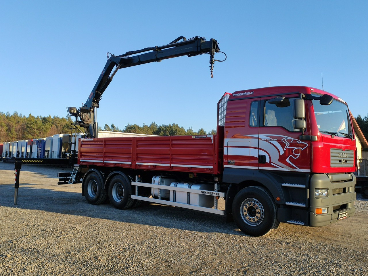 Tipper, Crane truck MAN Man 26.440 6x4 HDS HIAB 166 B-3 DUO Wywrotka Meiller 2-stronna: picture 21